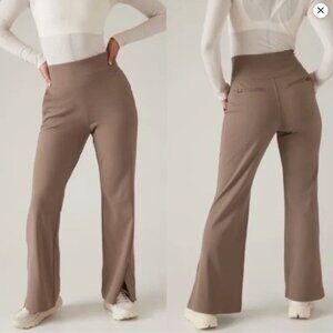 Athleta Venice Flare Pant High Rise Elastic Waistband Pull On Pants size S